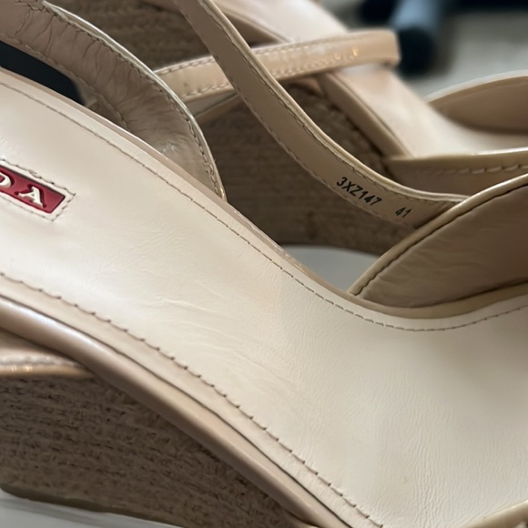 Prada wedge sandals - Picture 4 of 6